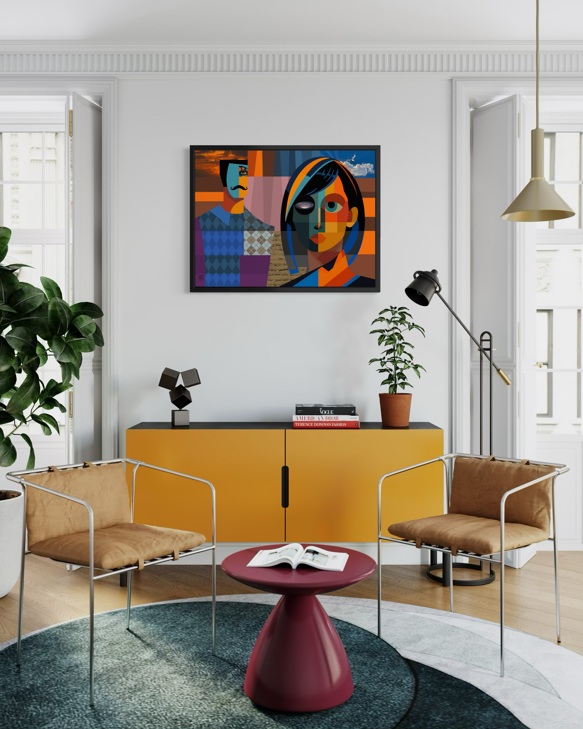 She's Not There - Canvas Print