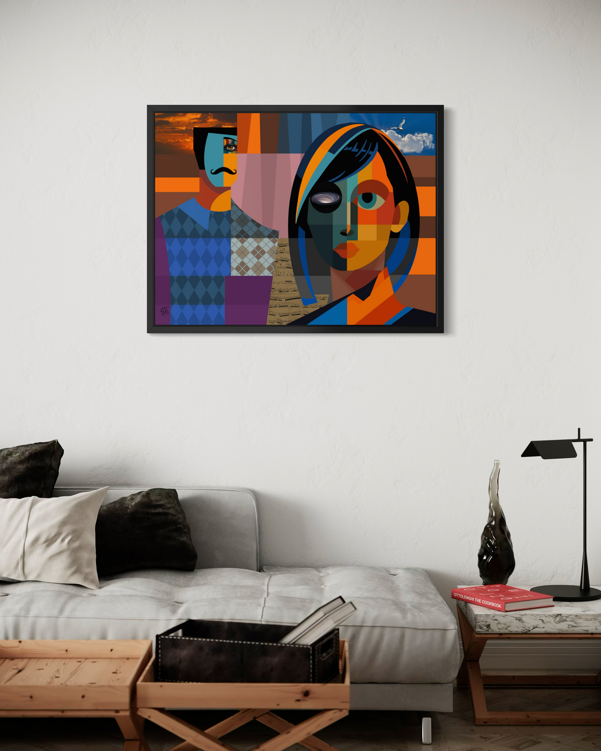 She's Not There - Canvas Print