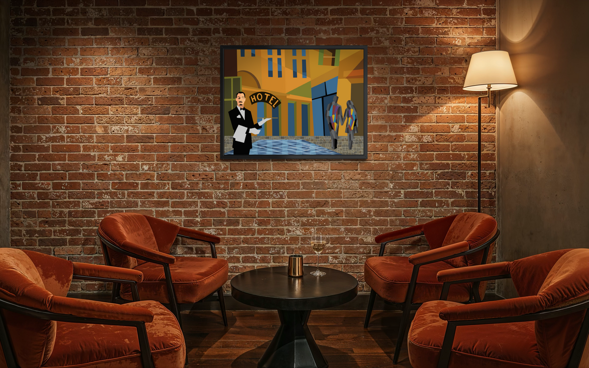 Hotel California - Original Painting