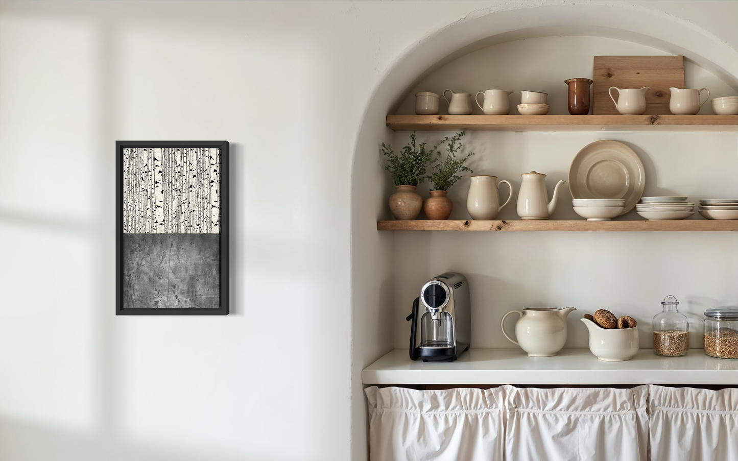 In a Deep and Dark December - Canvas Print