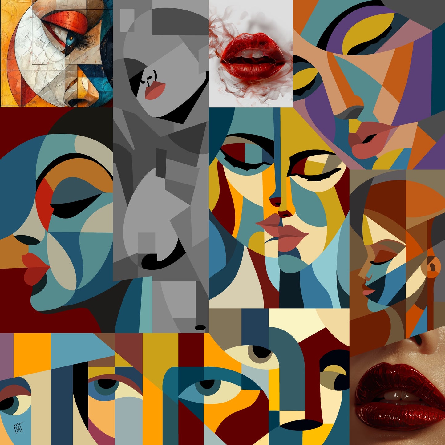 I've Just Seen a Face - Original Painting
