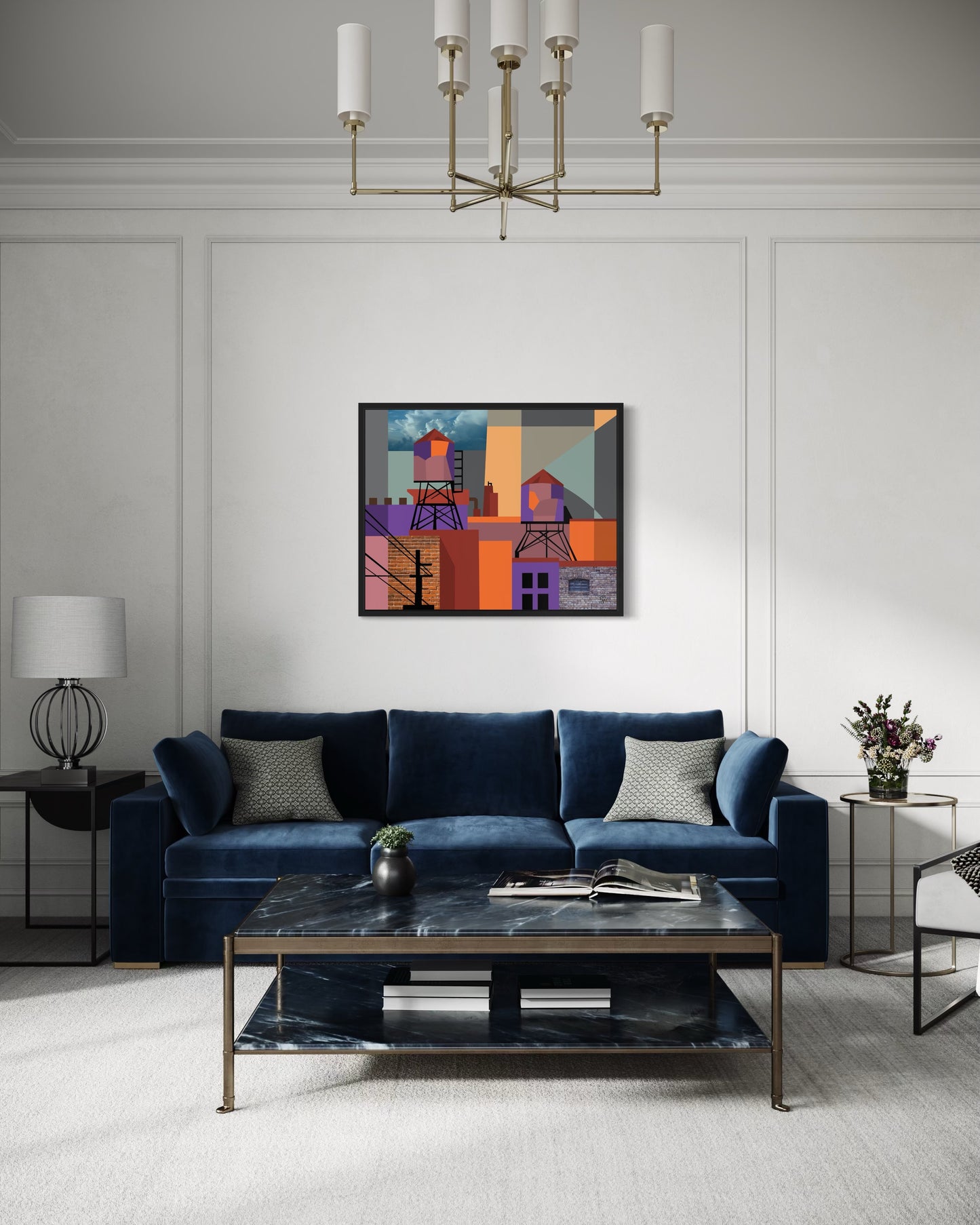 Industrial Output - Canvas Print