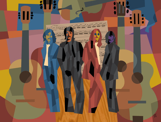 Let's Start a Band - Original Painting