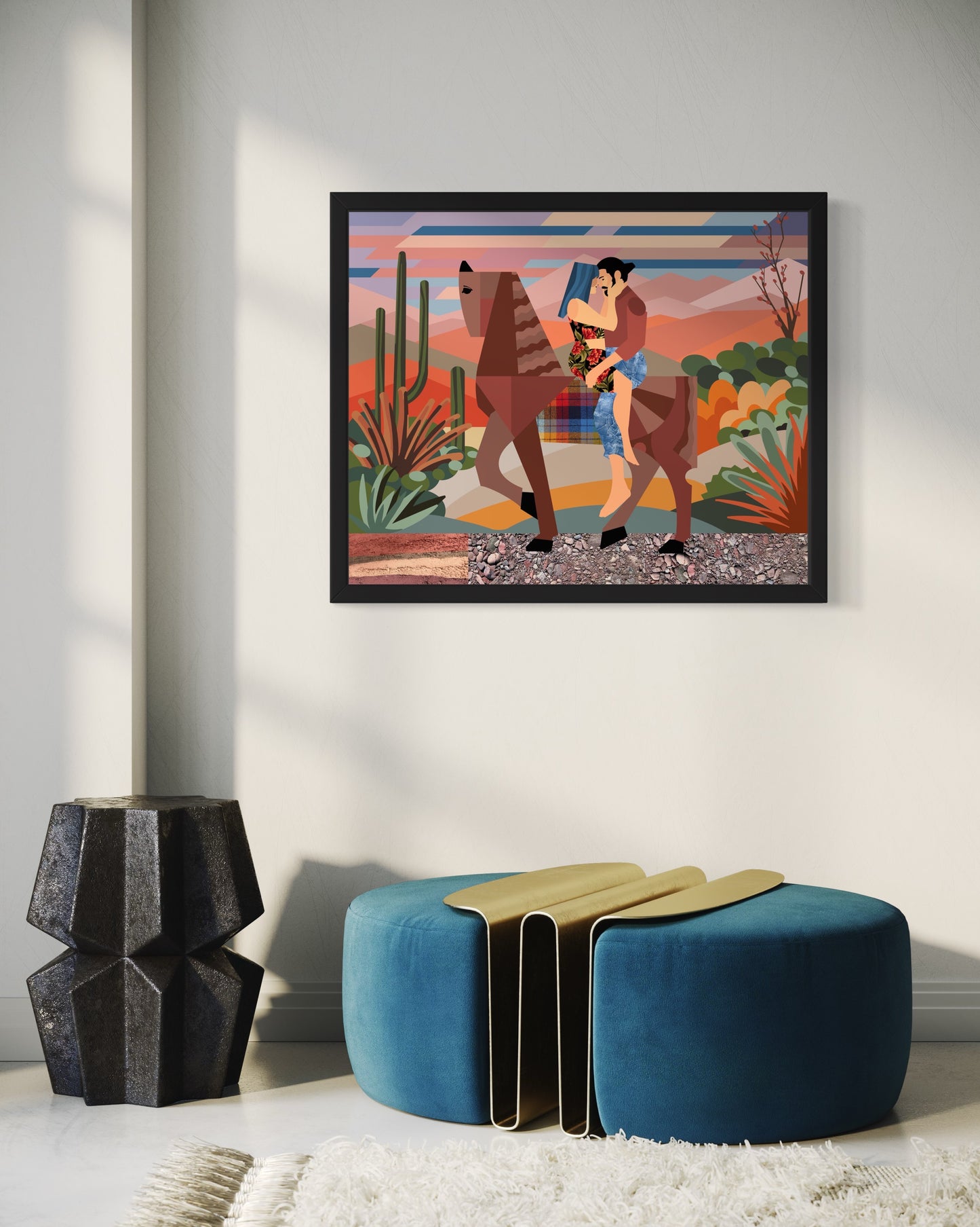 Love in the High Desert - Canvas Print