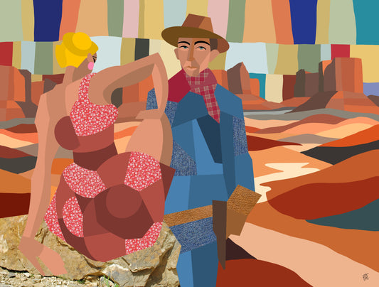 Nancy and Rocky - Original Painting