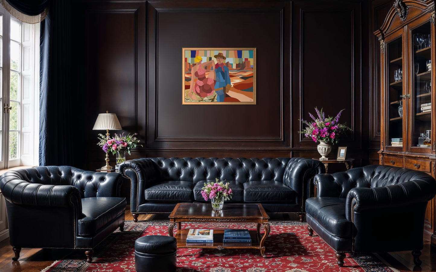 Nancy and Rocky - Canvas Print