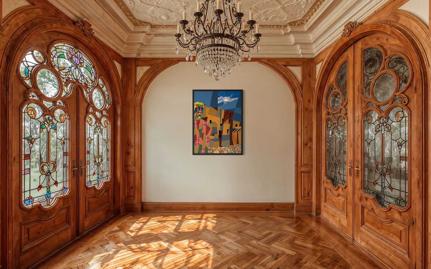 Norwegian Wood - Canvas Print