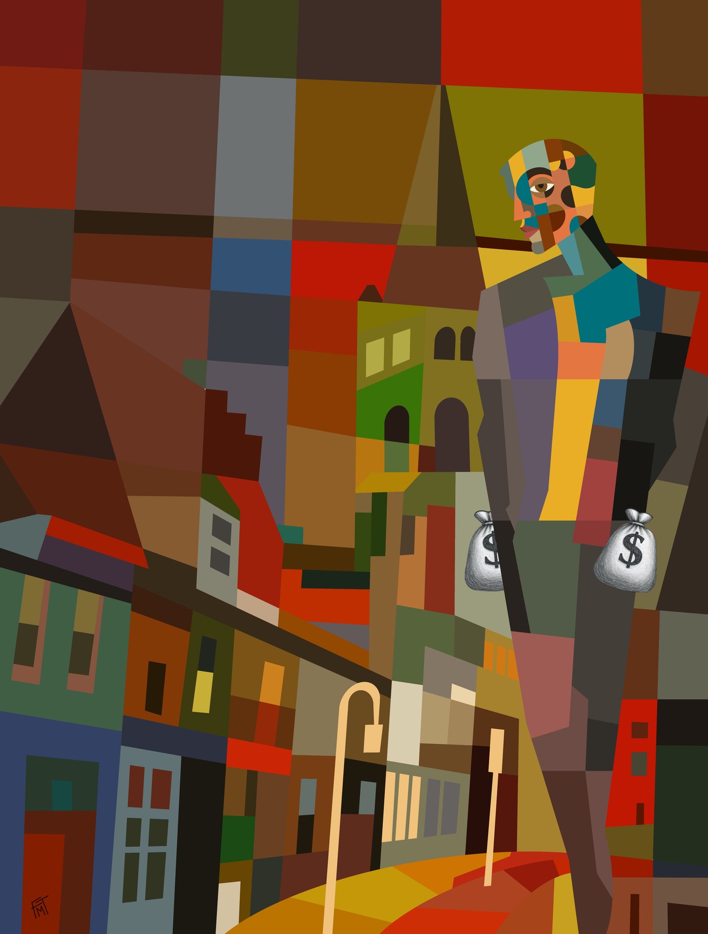 Taxman - Original Painting