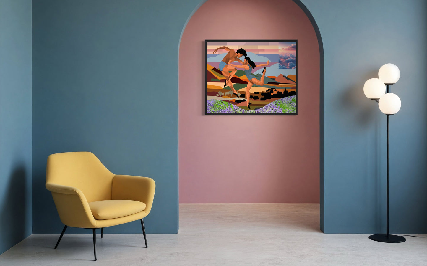 Village People - Original Painting