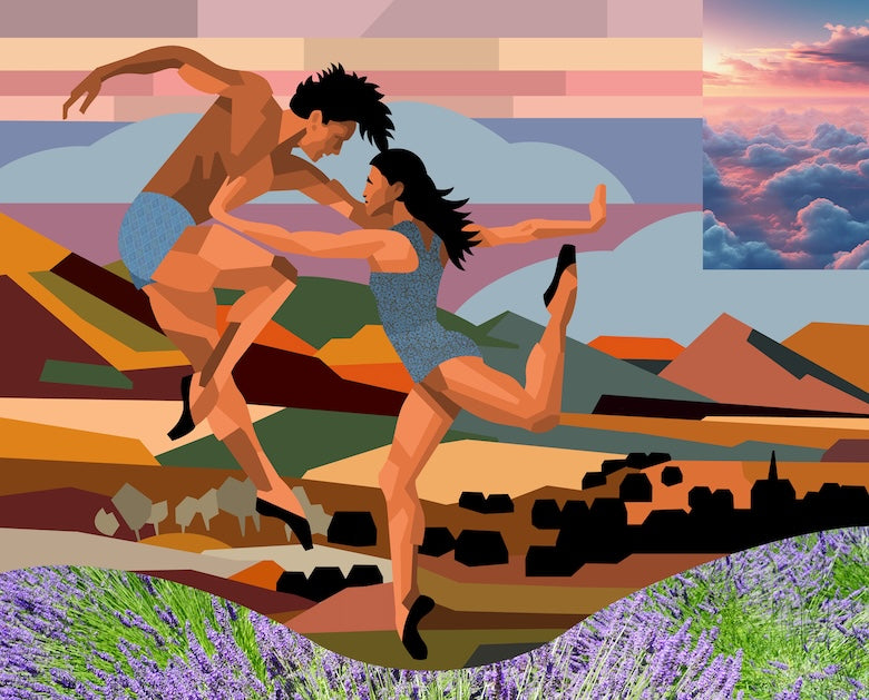 Village People - Original Painting