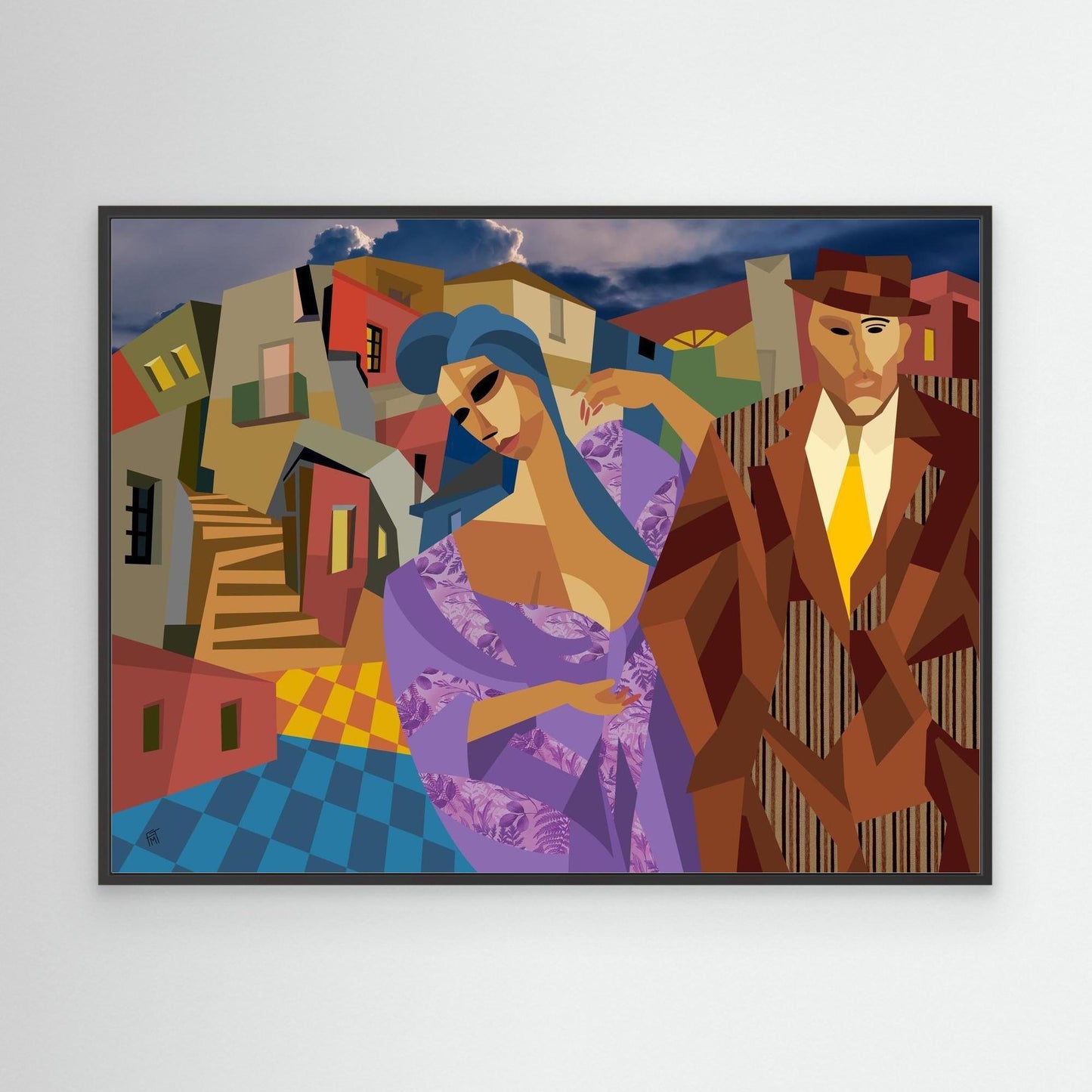 Desmond and Molly - Canvas Print