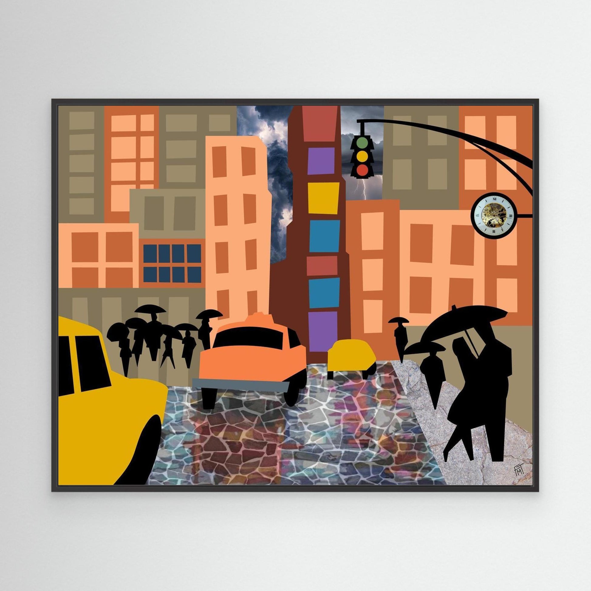 Rapture in the Rain - Canvas Print