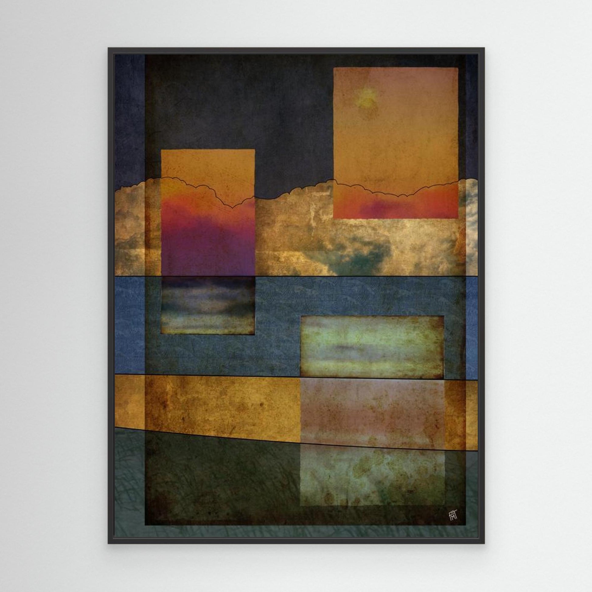 Down on the West Coast - Canvas Print