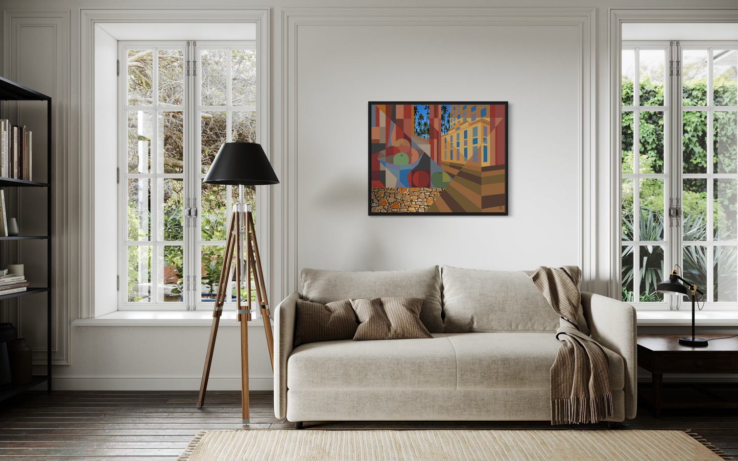 Fenestration - Hand Embellished Print