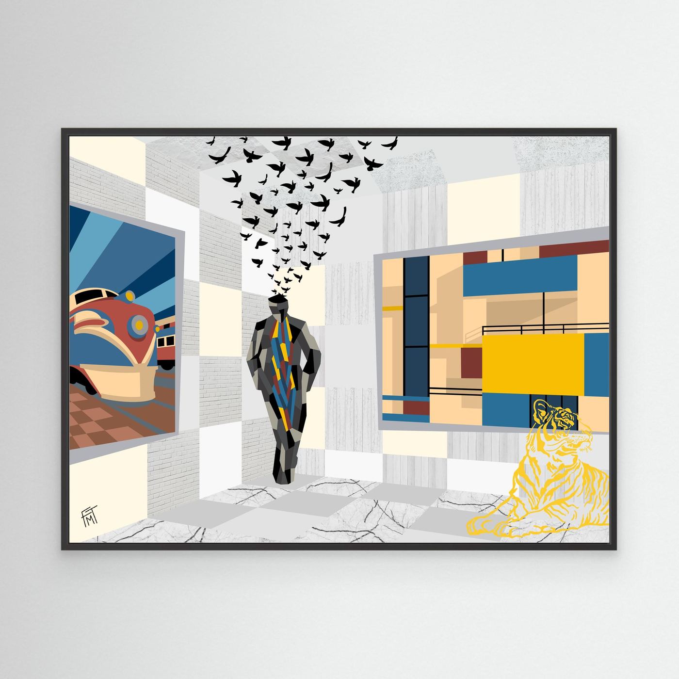 White Room - Canvas Print