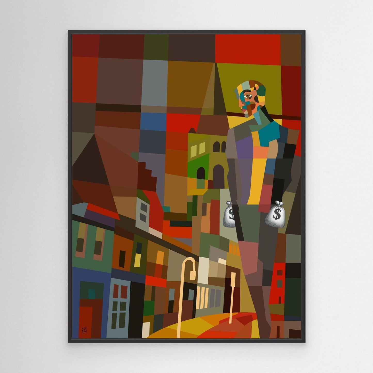 Taxman - Canvas Print