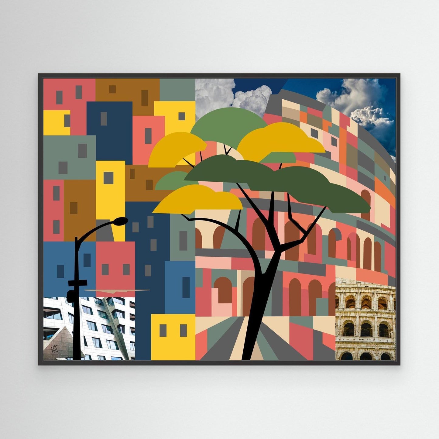 vetus et novum - Canvas Print