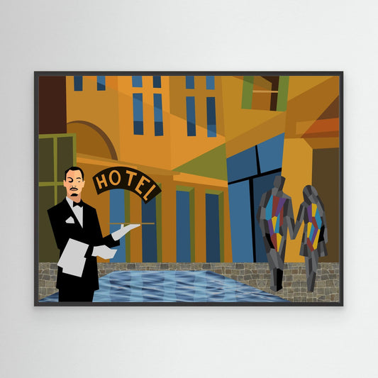 Hotel California - Canvas Print 