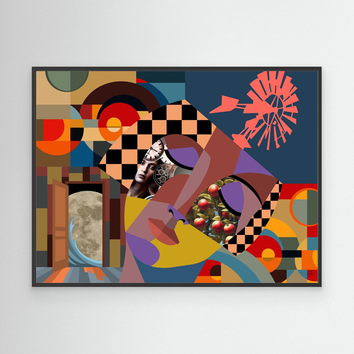 Windmill of Your Mind- Canvas Print  