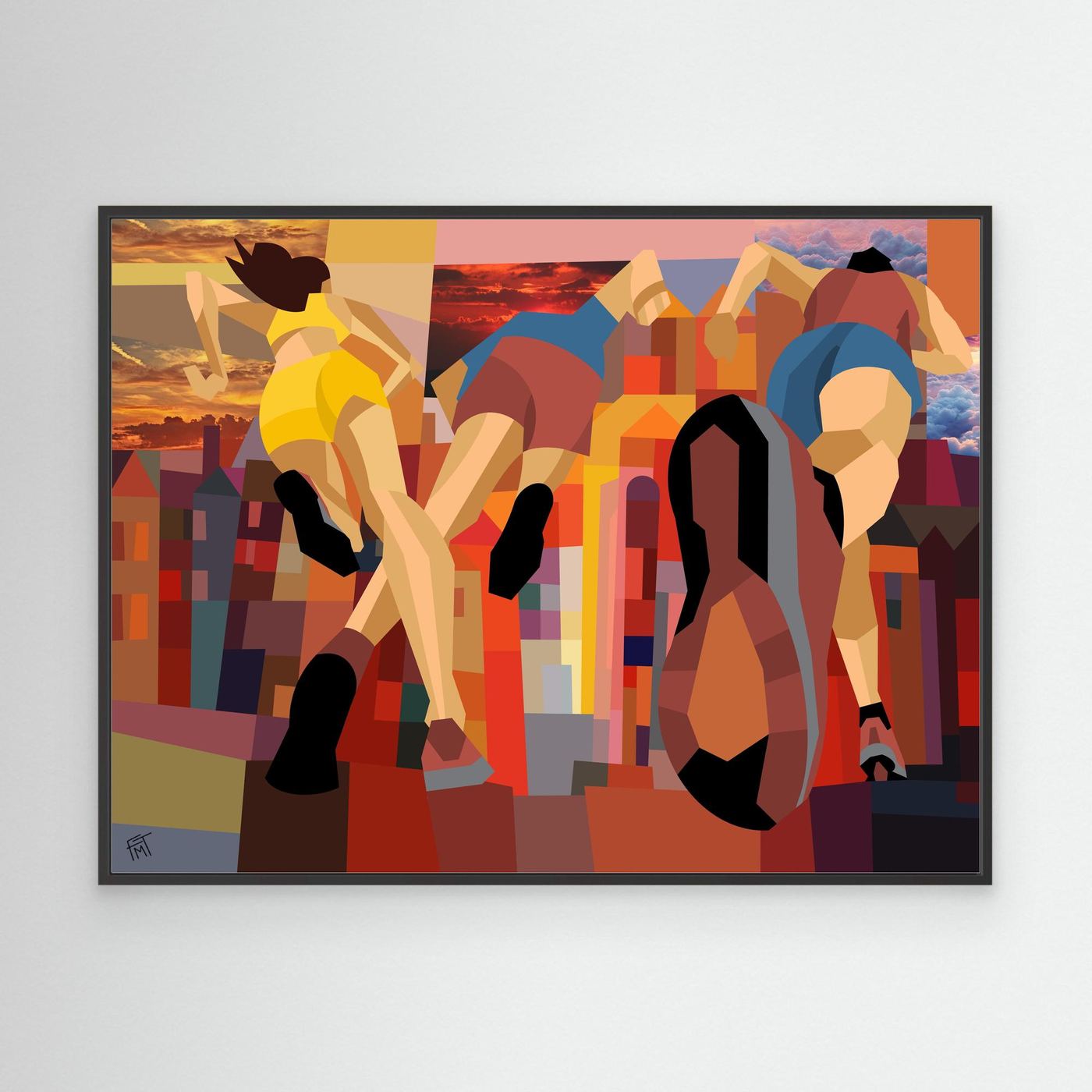 Catch Us if You Can - Canvas Print