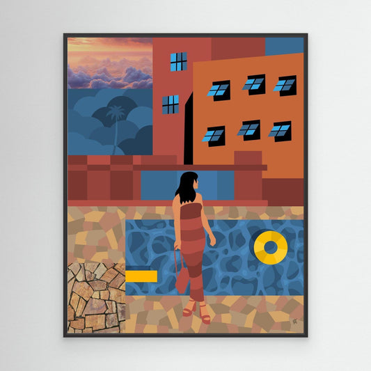 Chameleon - Canvas Print