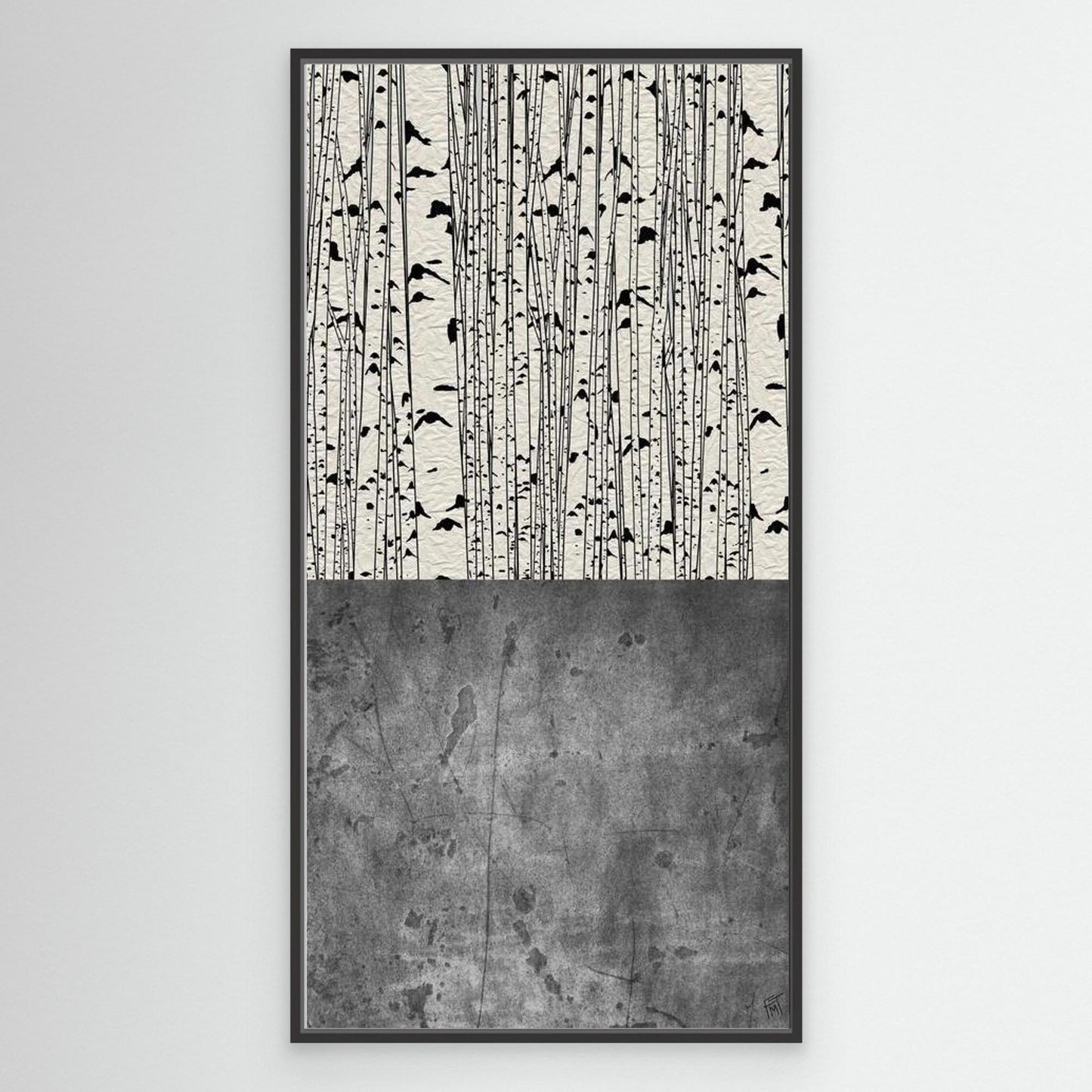 In a Deep and Dark December - Canvas Print