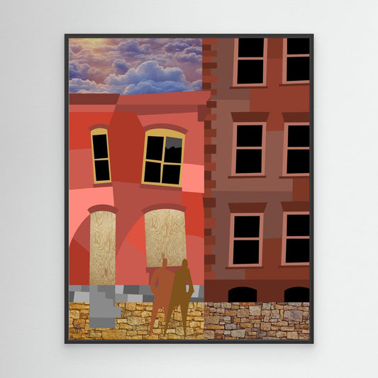 We Used to Live Here - Canvas Print
