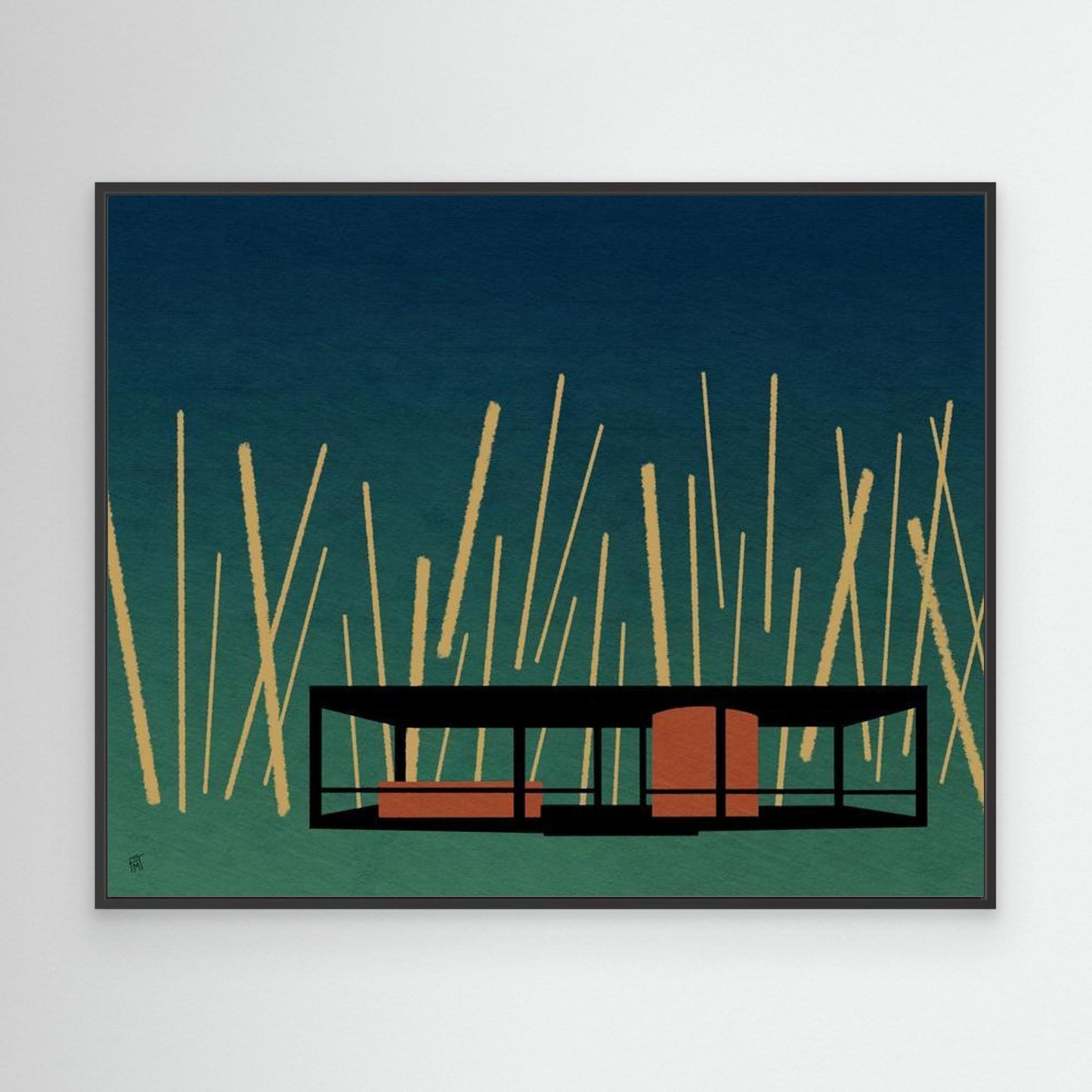 Glass Houses - Canvas Print