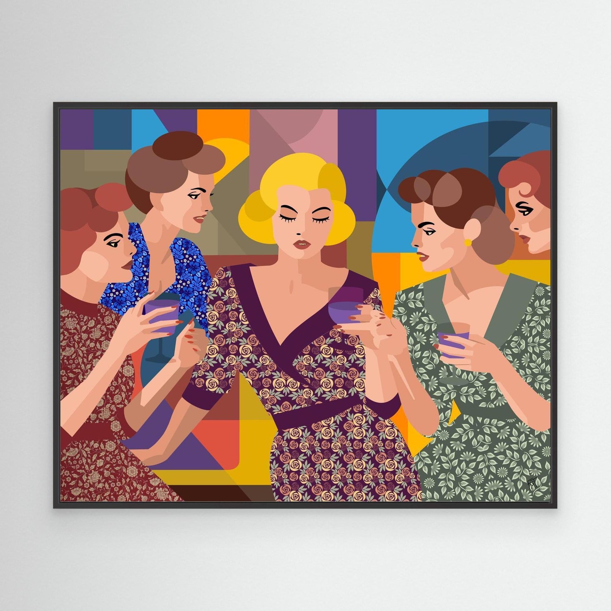 Hen Party - Canvas Print