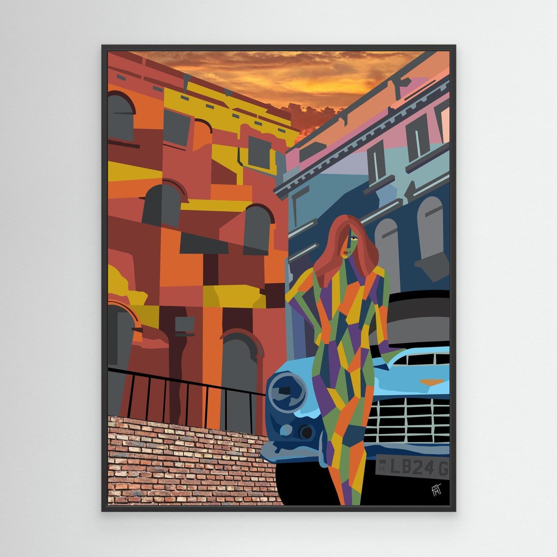 Drive My Car - Canvas Print