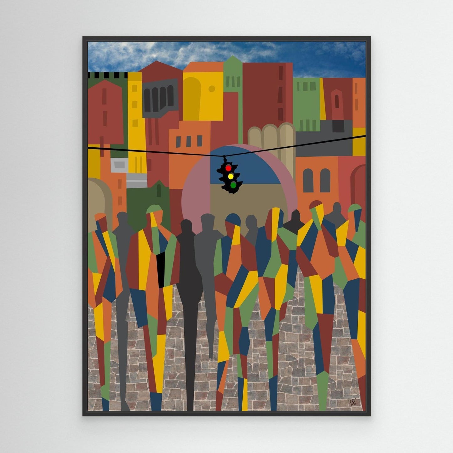 A Day in the Life - Canvas Print