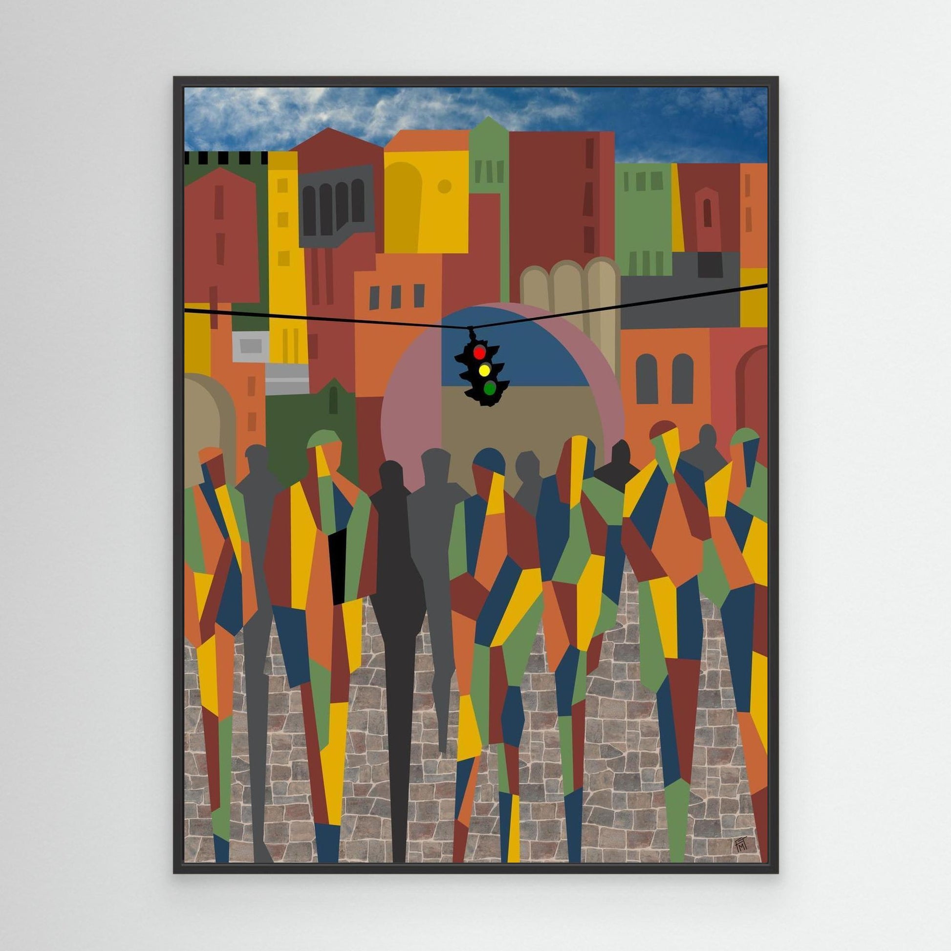 A Day in the Life - Canvas Print